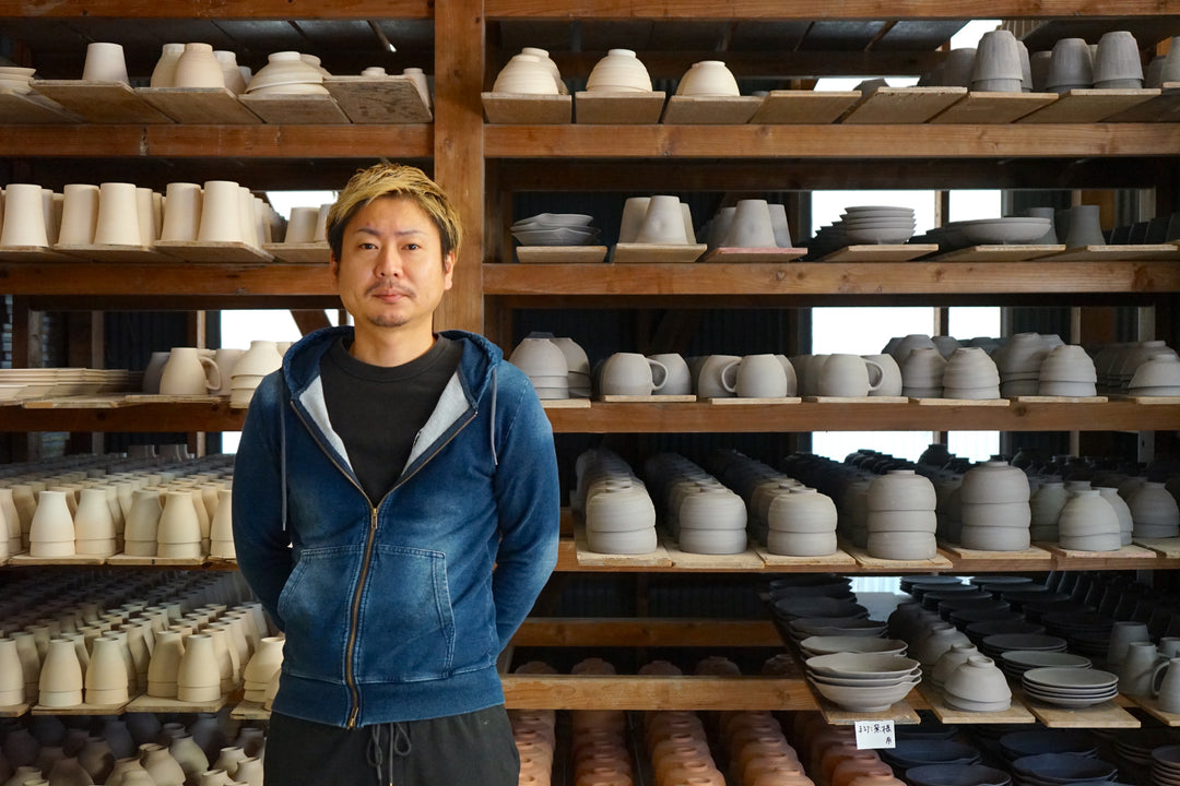 窯元探訪【筒山太一窯】福田太一さん vol.19 ふたつの窯を操る2代目に聞く、育てる波佐見焼・白化粧と御本の魅力。
