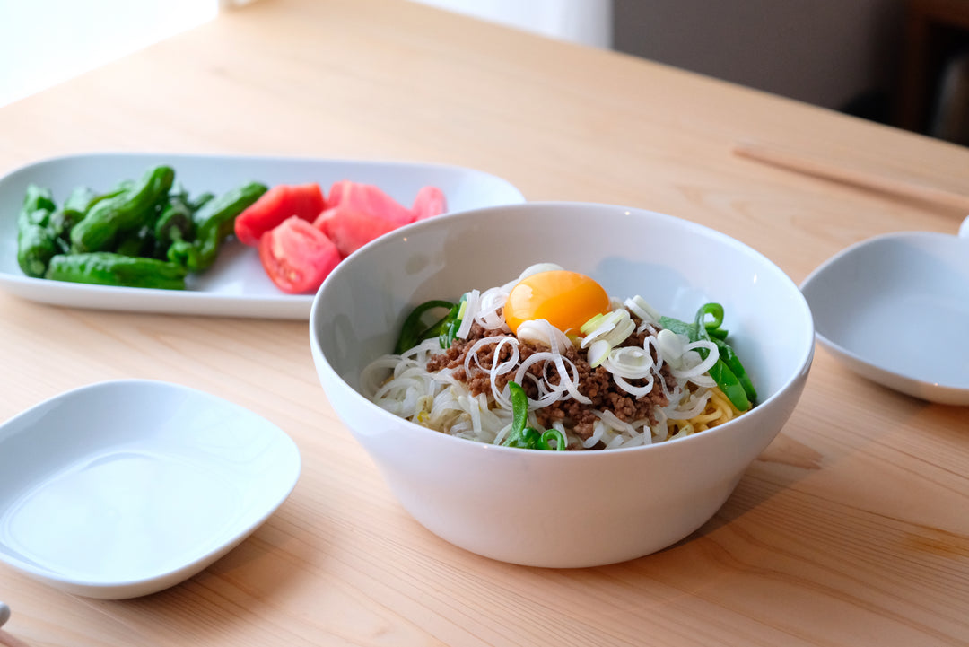 夏はボウルでつるっと麺料理!