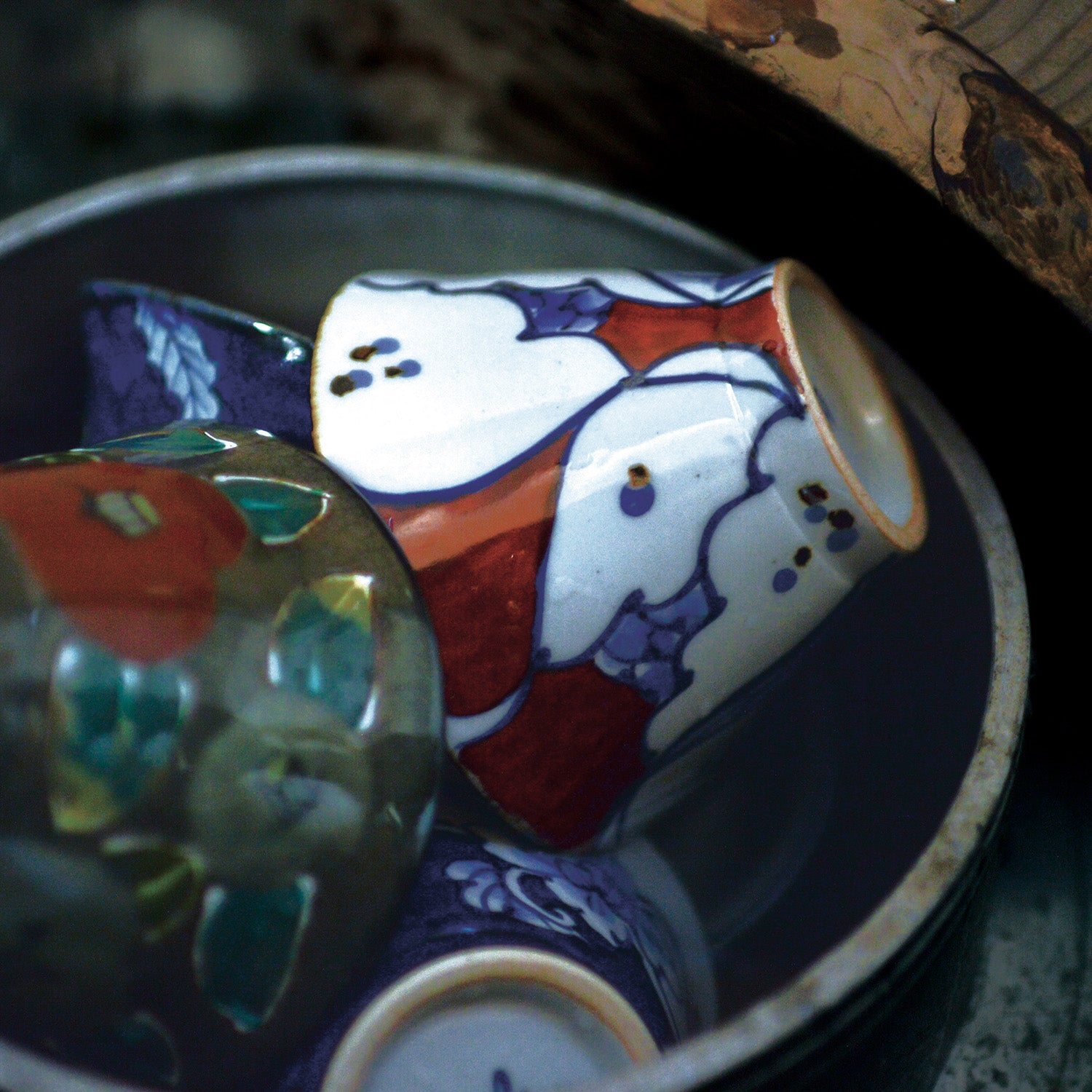 568碗 赤絵ザクロ 赤絵ザクロ 190g - Hasami Life | 波佐見焼の通販サイト