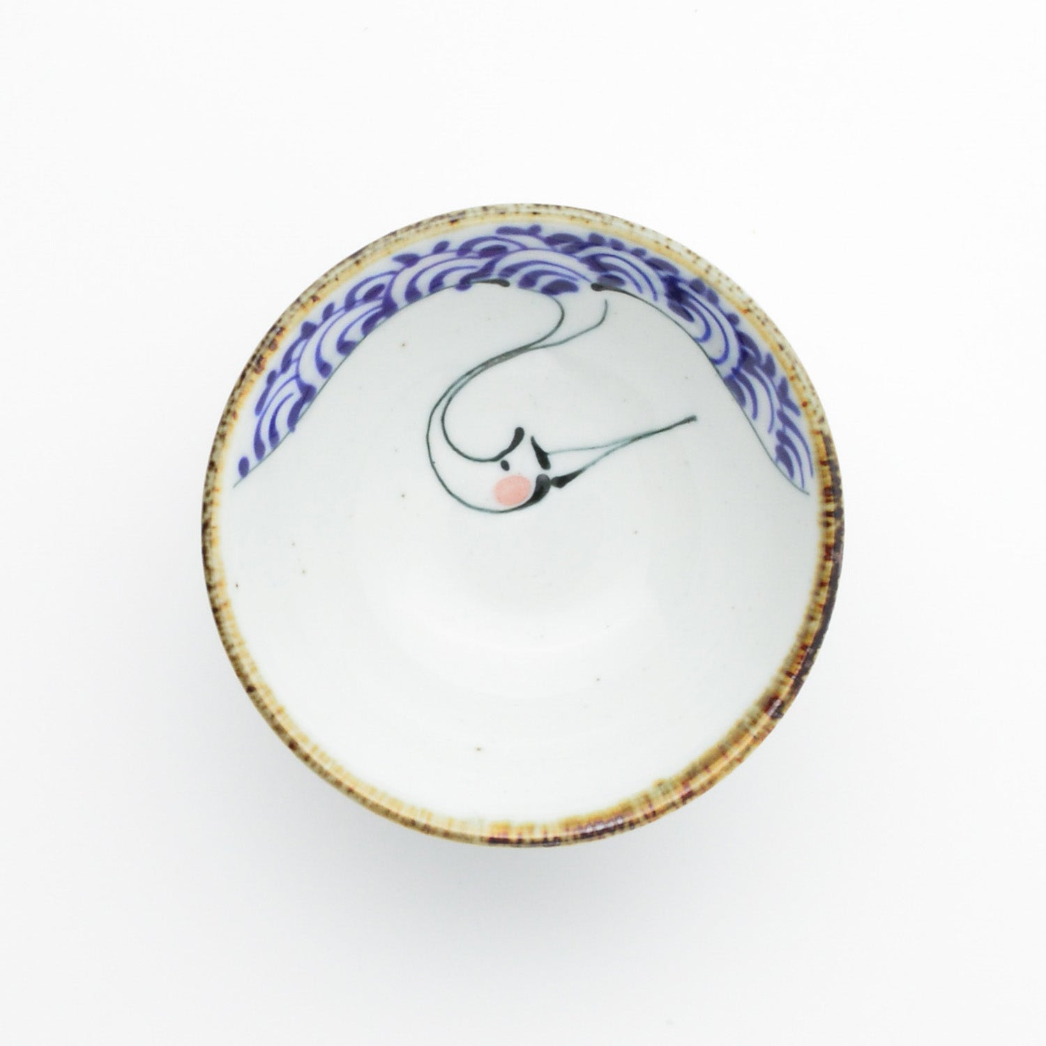 kotohogi 平盃 鶴 60g - Hasami Life | 波佐見焼の通販サイト